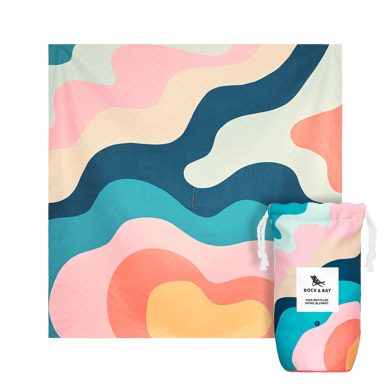 dock and bay picnic blanket