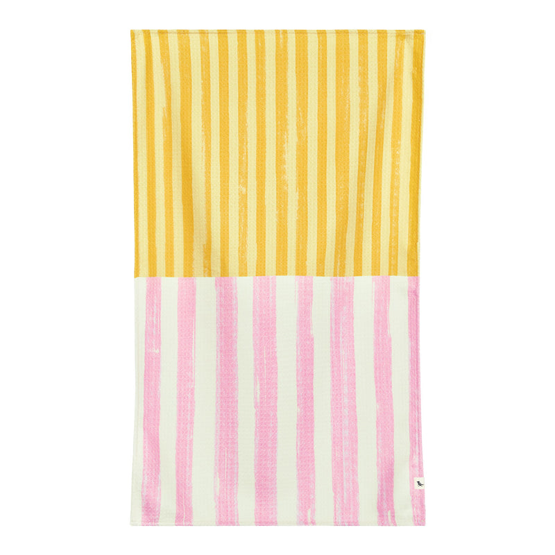 dock and bay tea towel