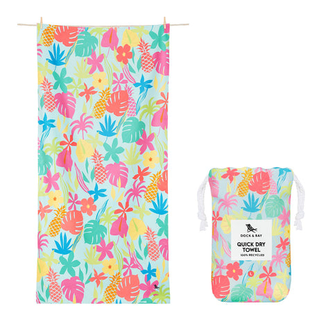 dock and bay towels beach
