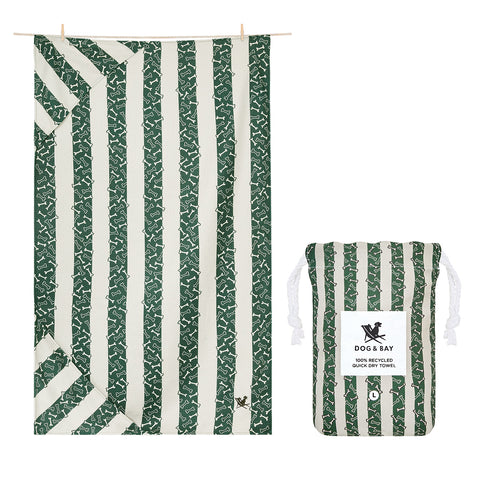 dock and bay towels dog