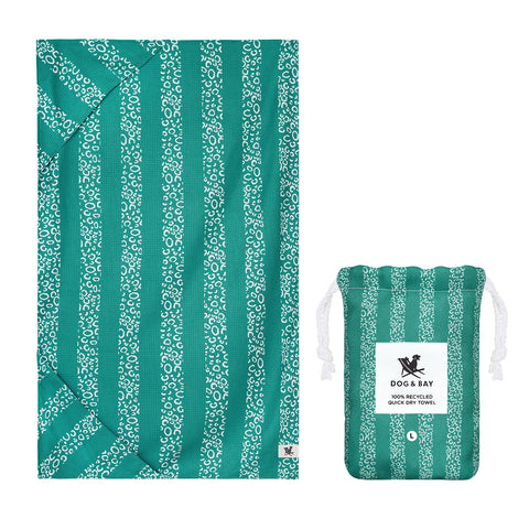 dock and bay towels dog
