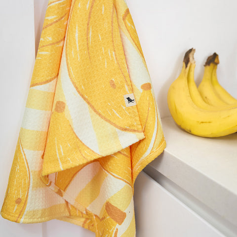 dock and bay tea towel