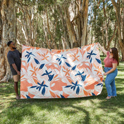 dock and bay picnic blanket