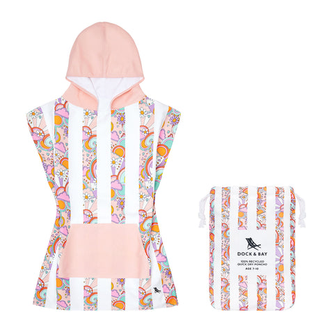 dock and bay poncho kids