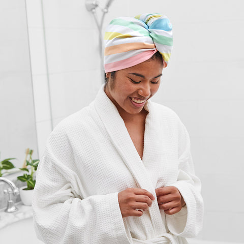 dock and bay hair wraps suede