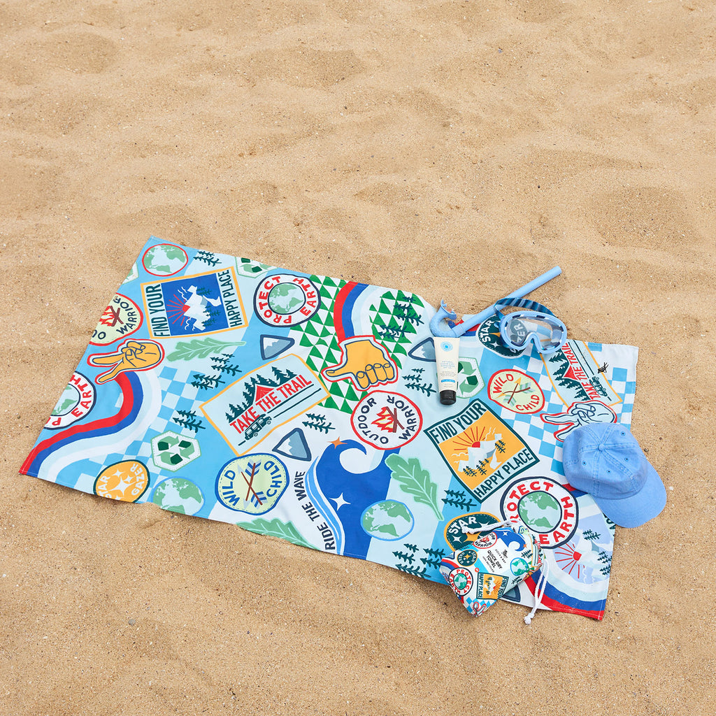dock and bay kids towels beach