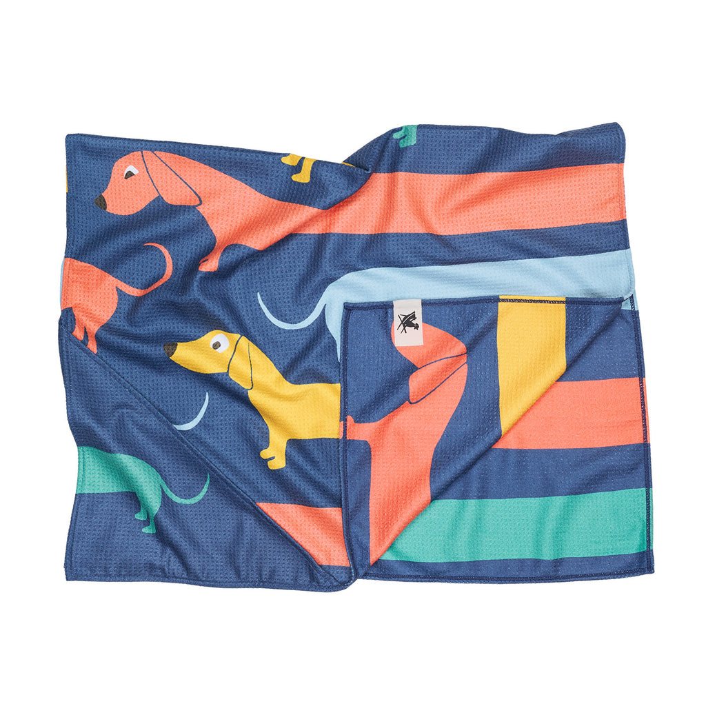 dock and bay towels dog