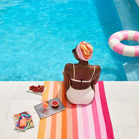 dock and bay hair wraps suede