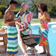 dock and bay poncho adults