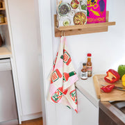 dock and bay tea towel