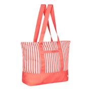 Dock & Bay Canvas Beach Bag - Raspberry Road