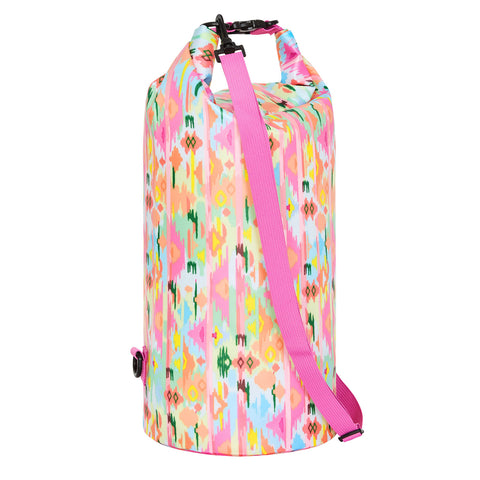 Dock & Bay Medium Waterproof Dry Bag, 20L capacity - Ibiza Glow