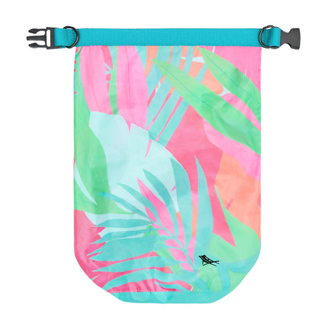 Dock & Bay Small Waterproof Dry Bag, 5L capacity - Hot Tropics