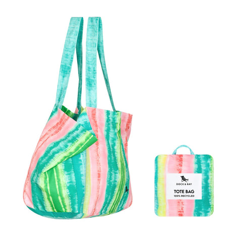 Dock & Bay Foldaway Tote Bags - Watermelon Sugar