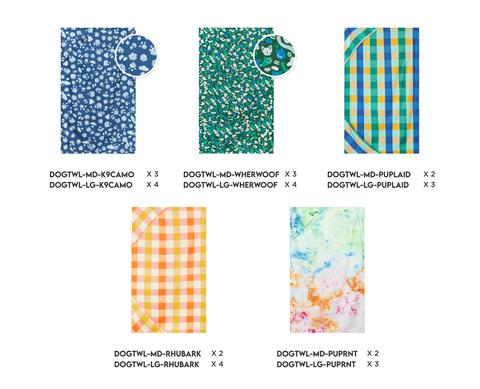 Dock & Bay - Point of Sale Display Small (Dog Towel)