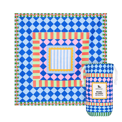 Dock & Bay Picnic Blanket - Bright Side Up
