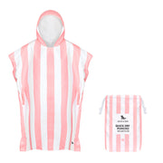 Dock & Bay Poncho - Adults - Malibu Pink - GRS Certified