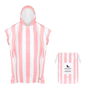 Dock & Bay Poncho - Adults - Malibu Pink - GRS Certified