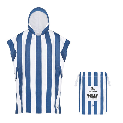 Dock & Bay Poncho - Adults - GRS Certified