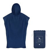 Dock & Bay Poncho - Adults - Yosemite Navy - GRS Certified