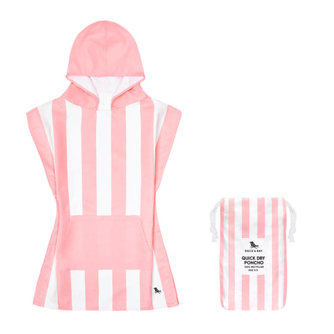 Dock & Bay Poncho - Kids - Malibu Pink
