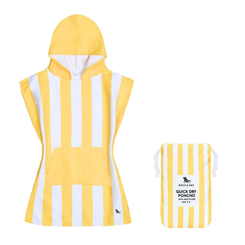 Poncho - Kids - Boracay Yellow