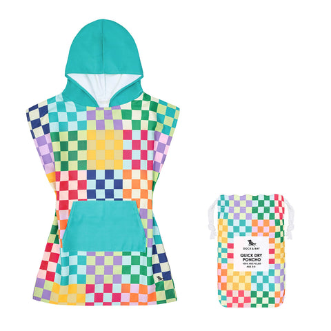 Dock & Bay Poncho - Kids - Check Me Out