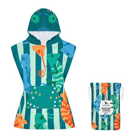 Dock & Bay Poncho - Kids - Karma Chameleon - GRS Certified - Outlet