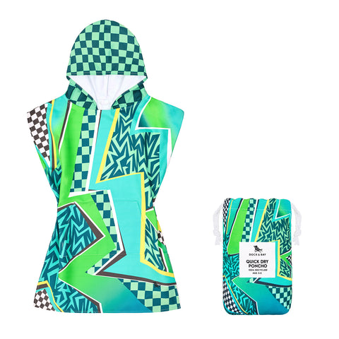 Dock & Bay Poncho - Kids - Tide Skater