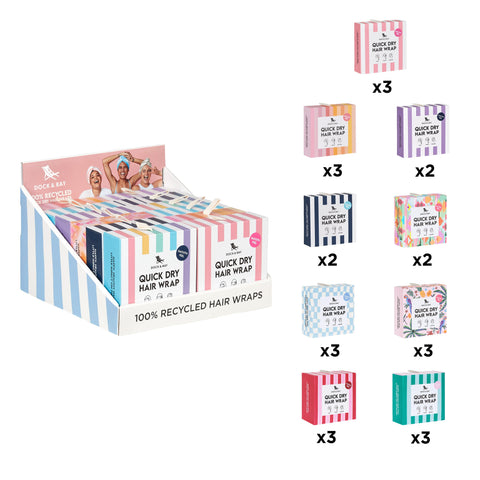 Dock & Bay - Point of Sale Display Small (Hair Wrap)