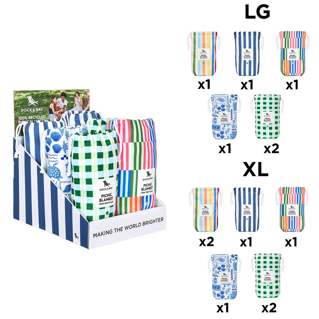 Dock & Bay - Point of Sale Display Small (Picnic)