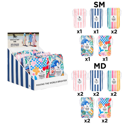 Dock & Bay - Point of Sale Display Small (Poncho Kids)