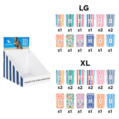 Dock & Bay - Point of Sale Display Small (Beach Towel)