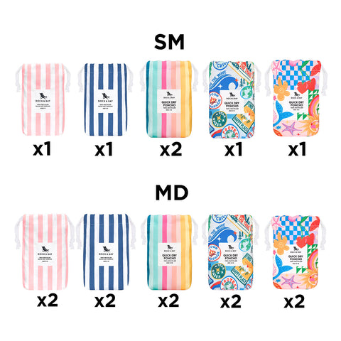 Dock & Bay - Point of Sale Display Small (Poncho Kids)