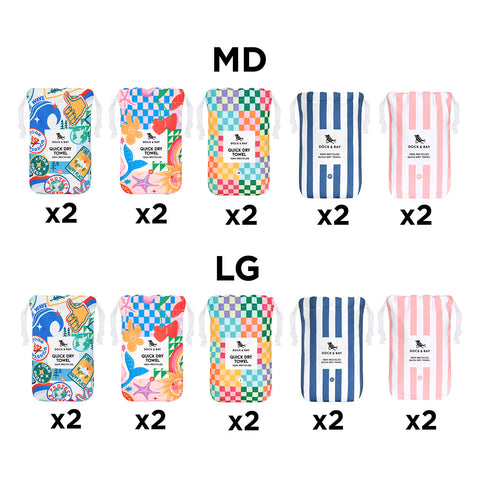 Dock & Bay - Point of Sale Display Small (Kids Beach Towel)