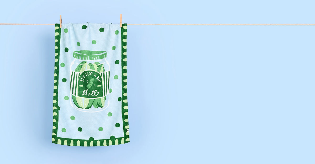 Tea Towel - Not a Big Dill