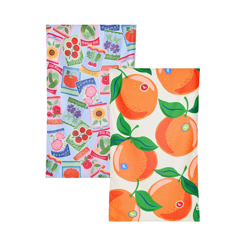 Tea Towel - Fruit & Veg