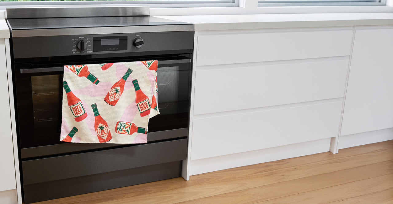 Dock & Bay Tea Towel - Feeling Saucy