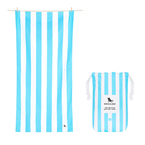 Dock & Bay Quick Dry Towels - Tulum Blue
