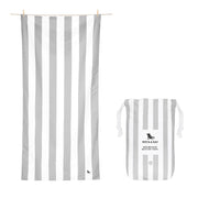 Dock & Bay Quick Dry Towel - Goa Grey - GRS Certified