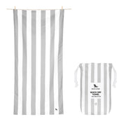 Dock & Bay Quick Dry Towel - Goa Grey - GRS Certified