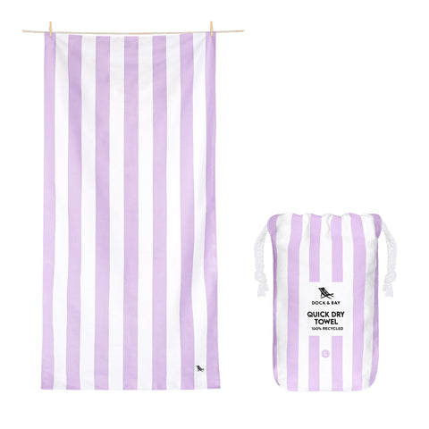 Dock & Bay Quick Dry Towel - Lombok Lilac