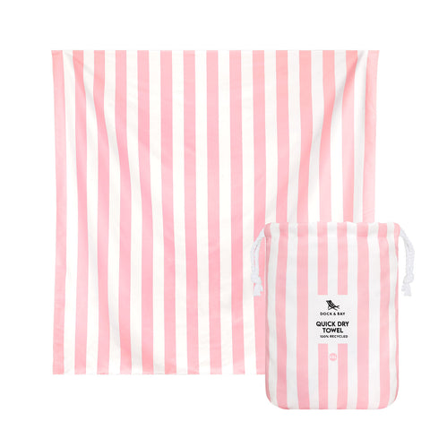 Dock & Bay Quick Dry Towel - Malibu Pink