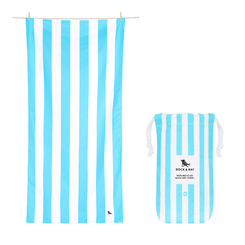 Dock & Bay Quick Dry Towels - Tulum Blue