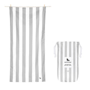 Dock & Bay Quick Dry Towel - Goa Grey - GRS Certified