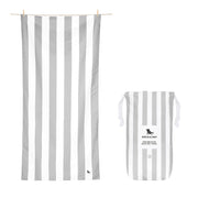 Dock & Bay Quick Dry Towel - Goa Grey - GRS Certified