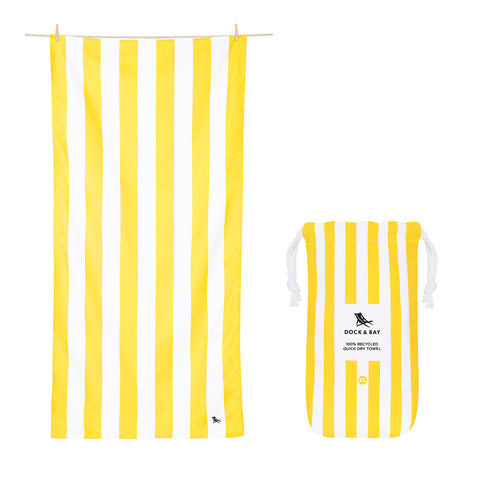 Dock & Bay Quick Dry Towel - Boracay Yellow