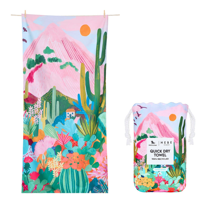 Quick Dry Towel - Cactus Mountain