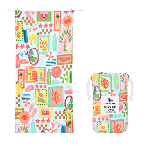 Dock & Bay Quick Dry Towels - Wish You Were Here