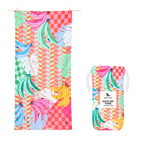Dock & Bay Quick Dry Towel - Banana Karma